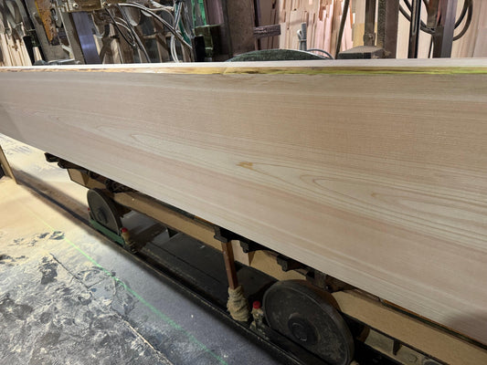 Long length Japanese cypress hinoki now in stock.