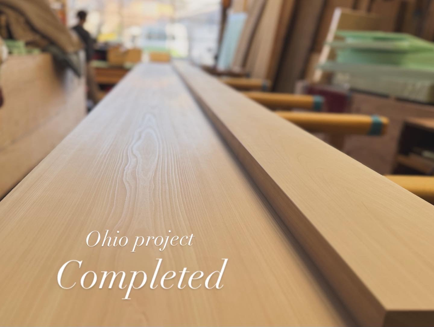 Hinoki solid wood countertops (with installation )