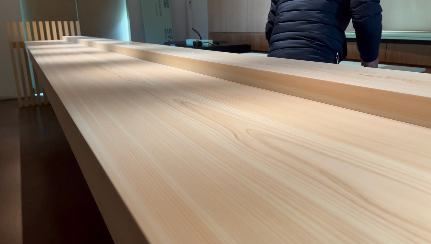 Hinoki solid wood countertops (with installation )