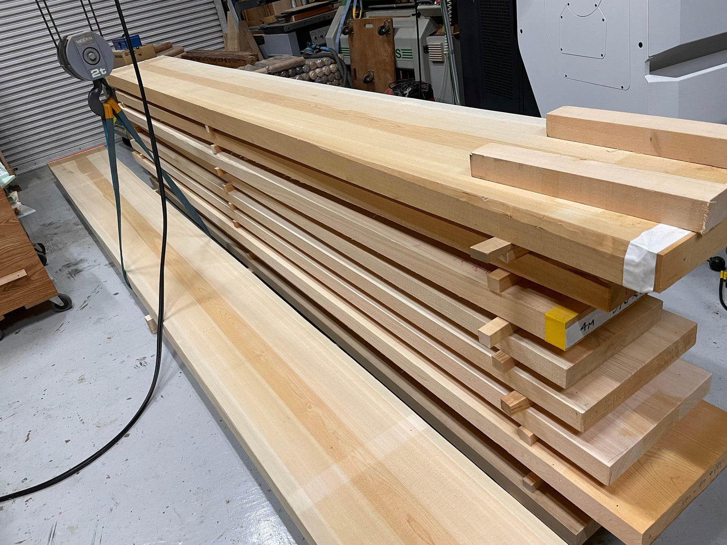 HINOKI lumber raw wood (Japanese cypress)