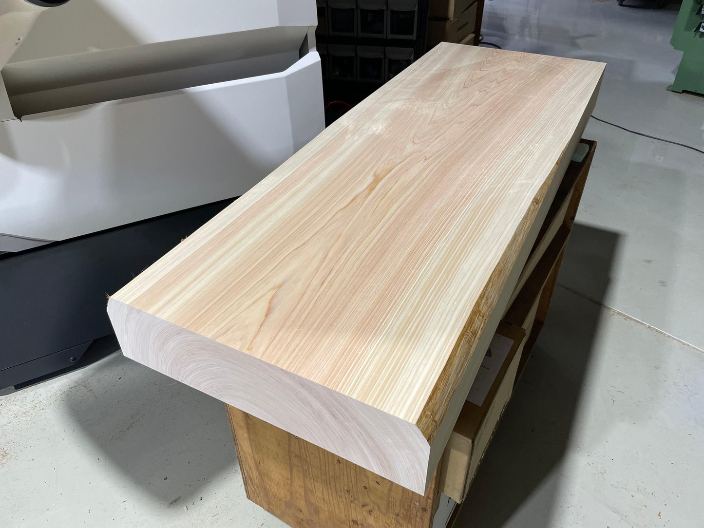 Reservation HINOKI Cutting board XXL size super Chunky type (Japanese Cypress)