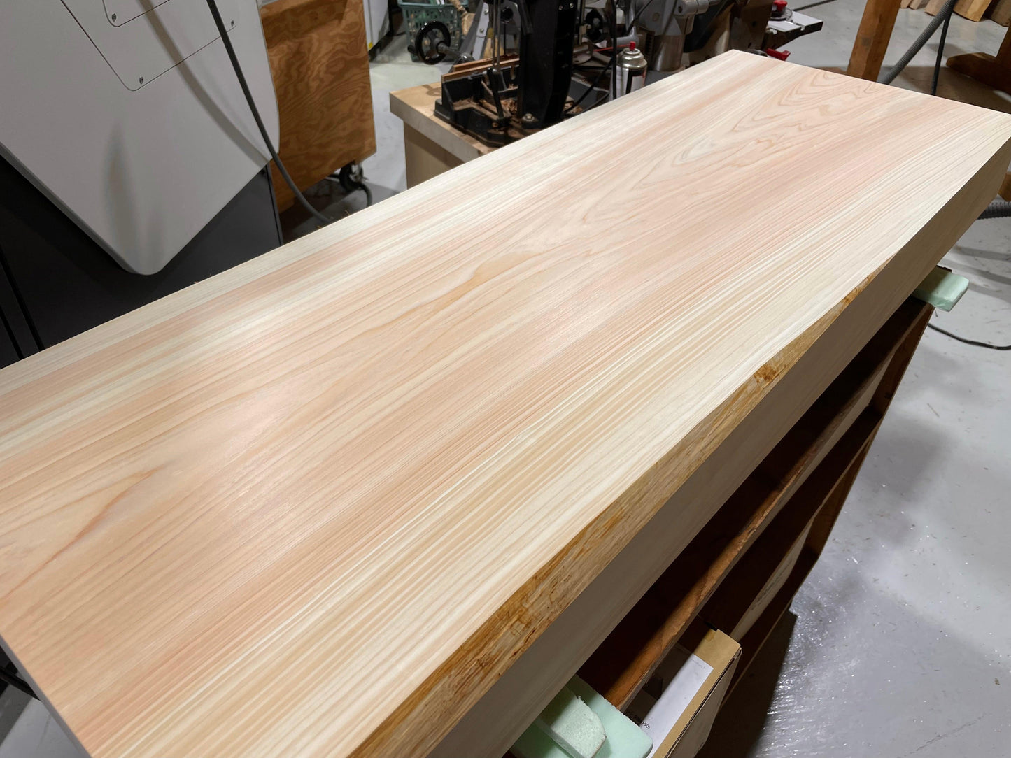 Reservation HINOKI Cutting board XXL size super Chunky type (Japanese Cypress)