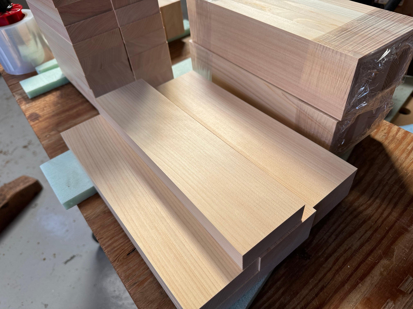 HINOKI lumber raw wood (Japanese cypress)