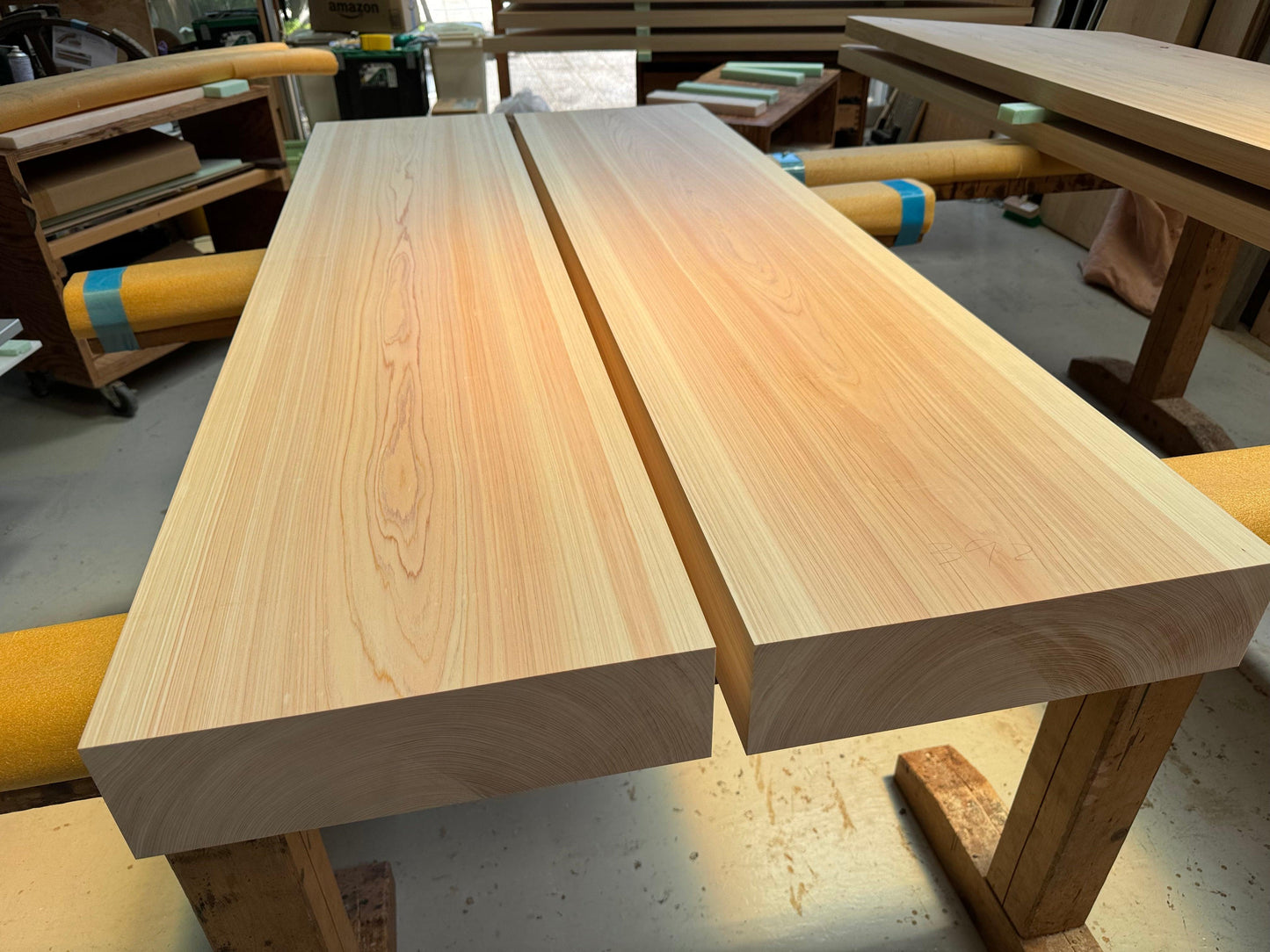 Hinoki solid wood table (custom order)