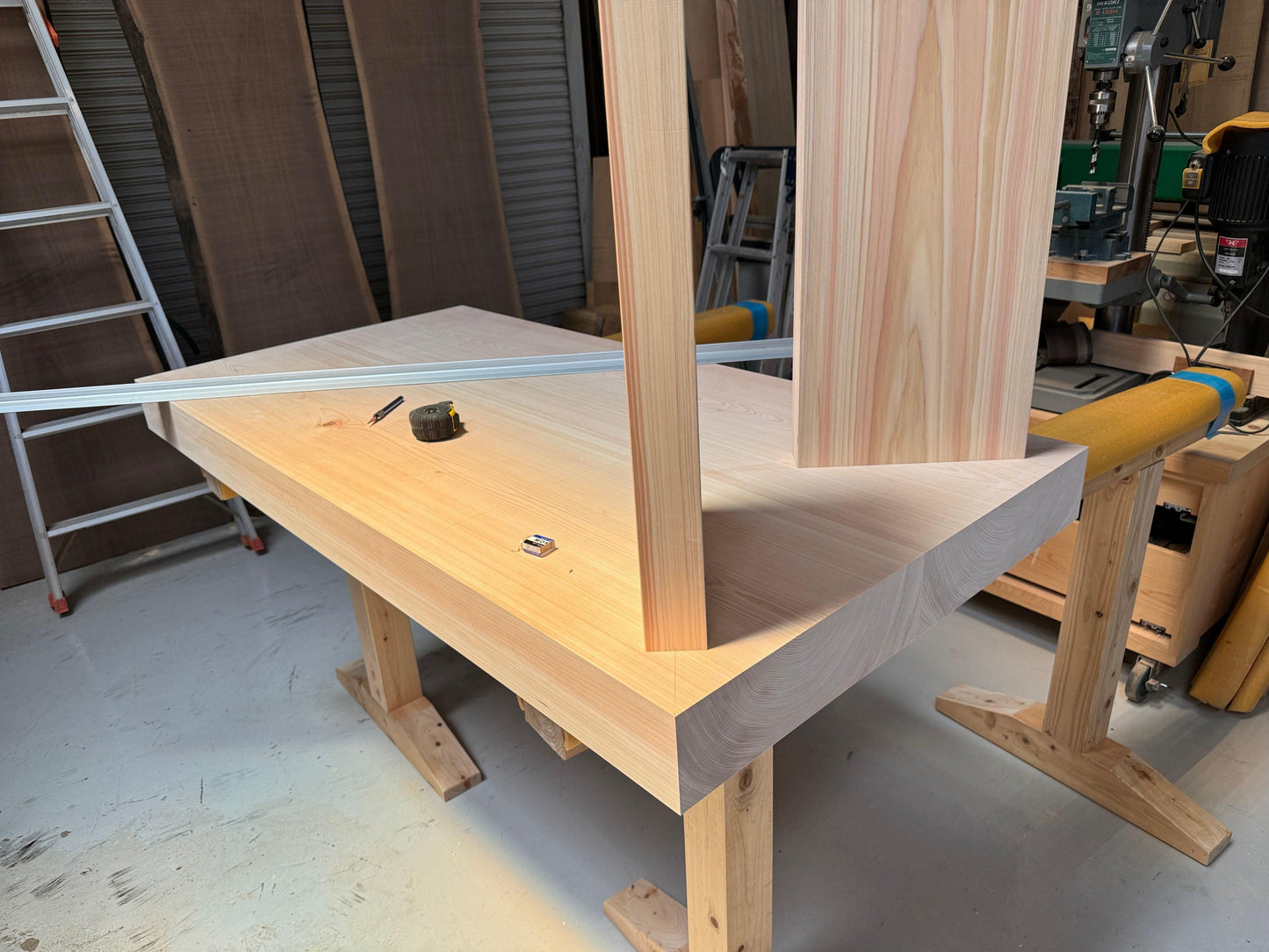 Hinoki solid wood table (custom order)