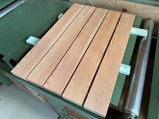 HINOKI lumber raw wood 5 pieces of L 600mm × W 75mm ×T 33mm (23.6”×2.9”×1.3”)  (Japanese cypress)