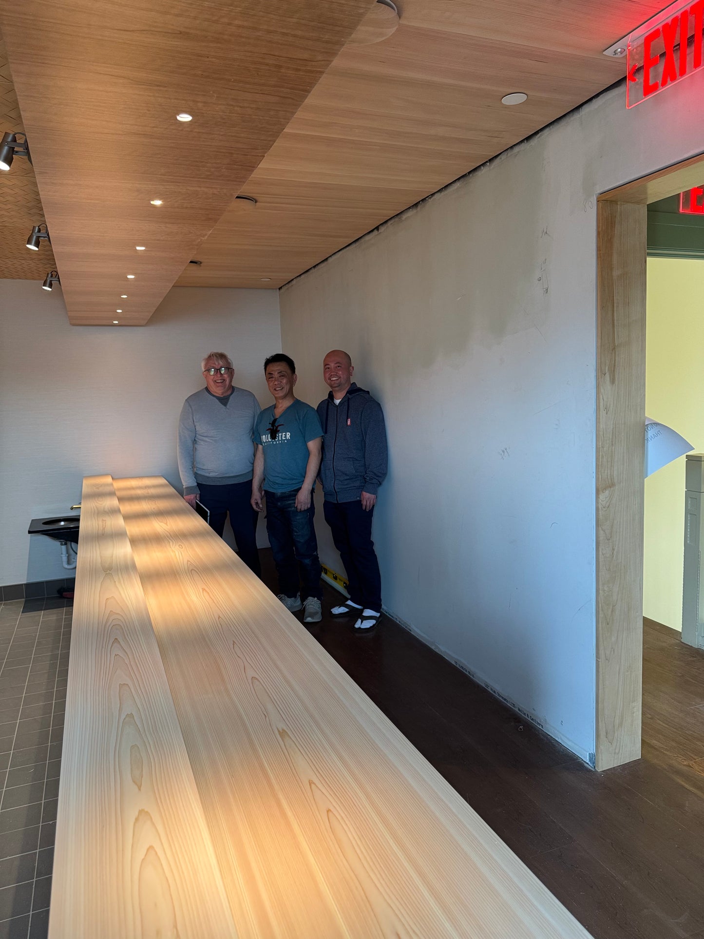 Hinoki solid wood countertops (with installation )
