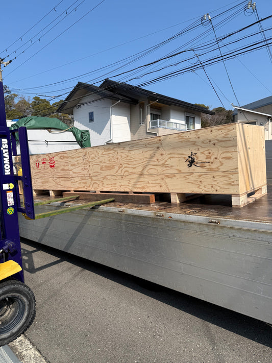 Hinoki counter tops are complete. Heading to Austin, Texas.