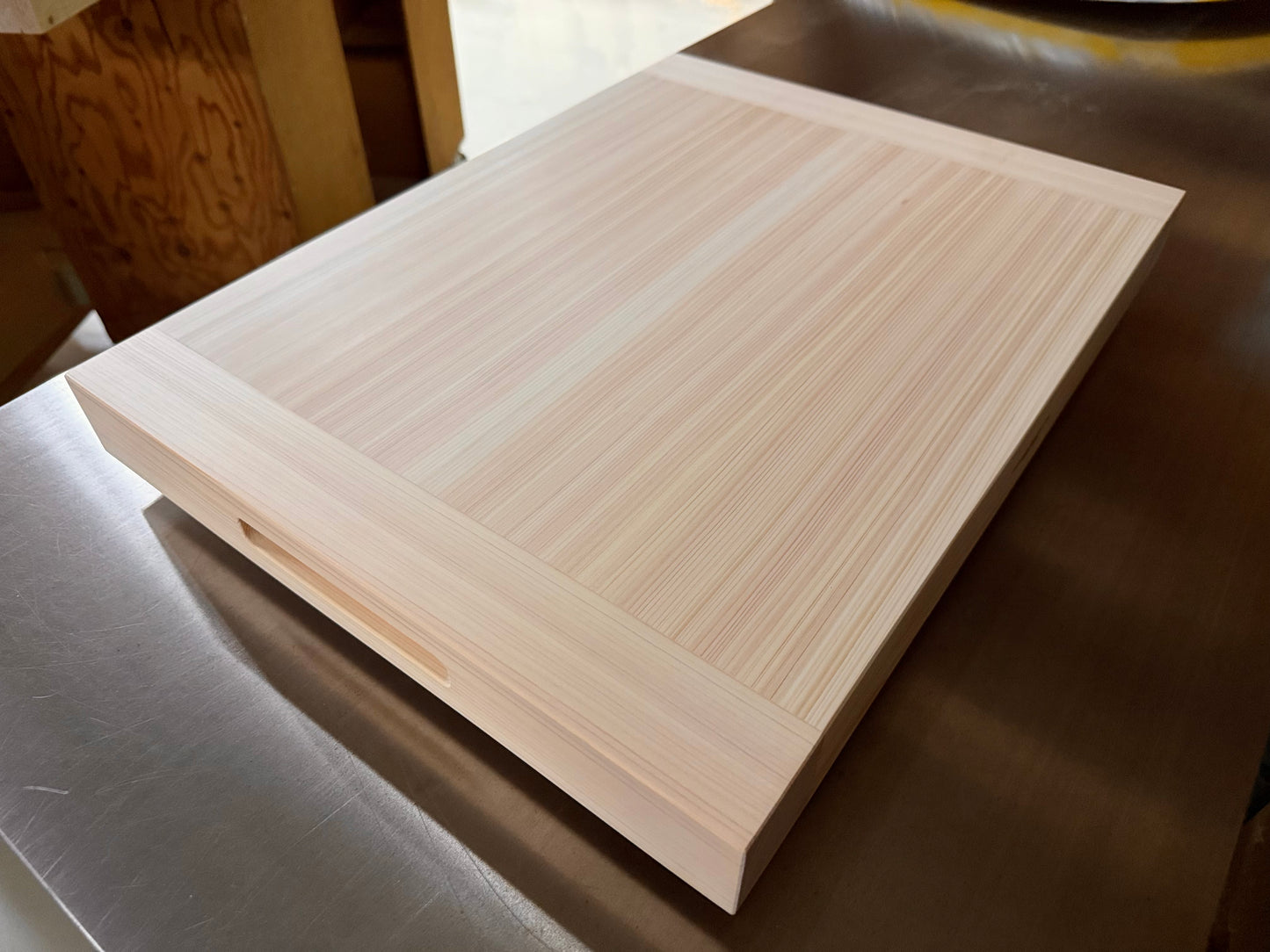 HINOKI Cutting board Quarter Sawn,Handle or Non Handle（Japanese Cypress）