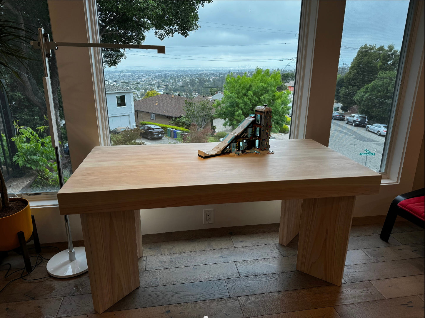 Hinoki solid wood table (custom order)