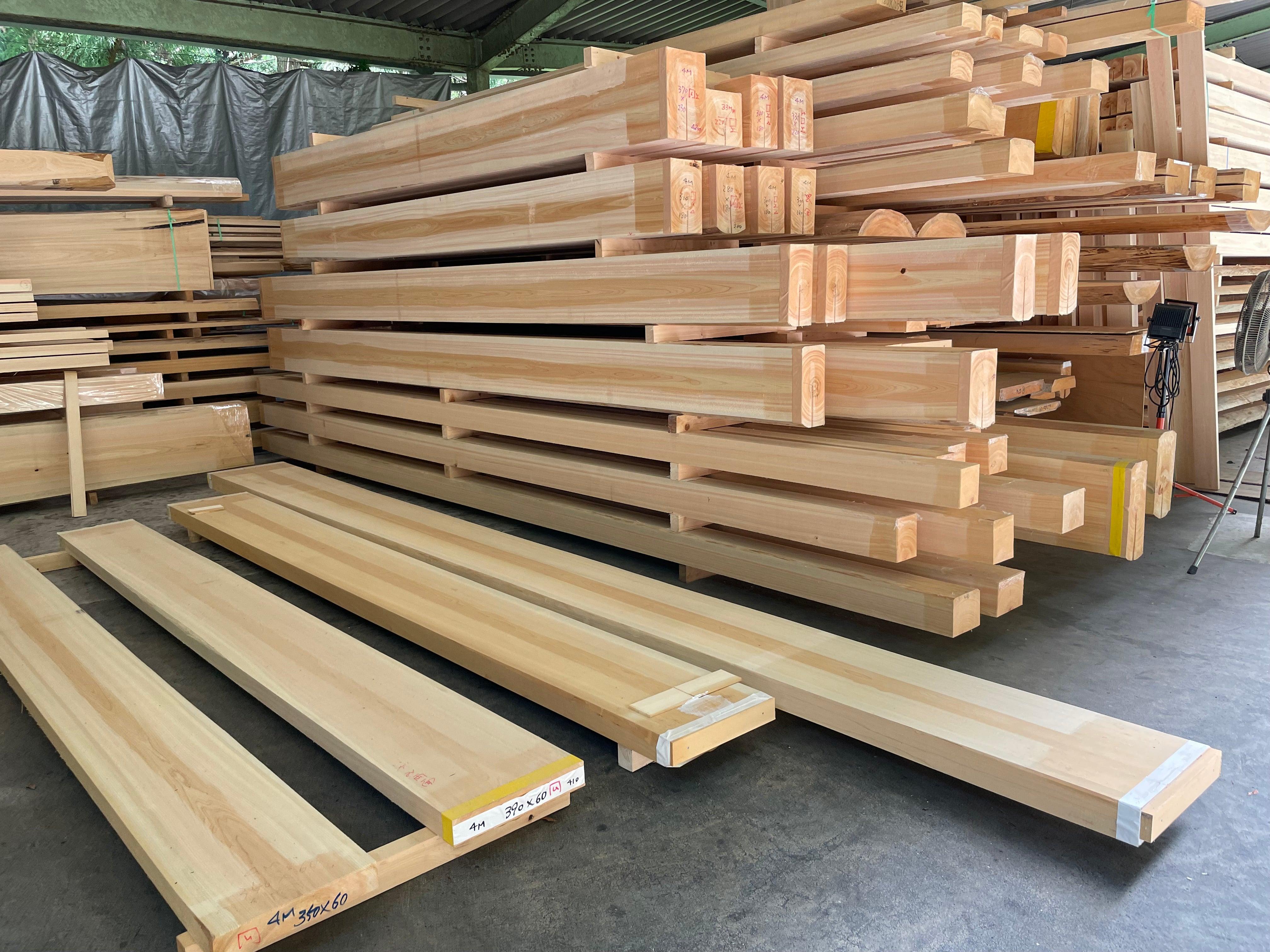 HINOKI Raw wood(Yoshino Hinoki JAPAN) – Hanabusa