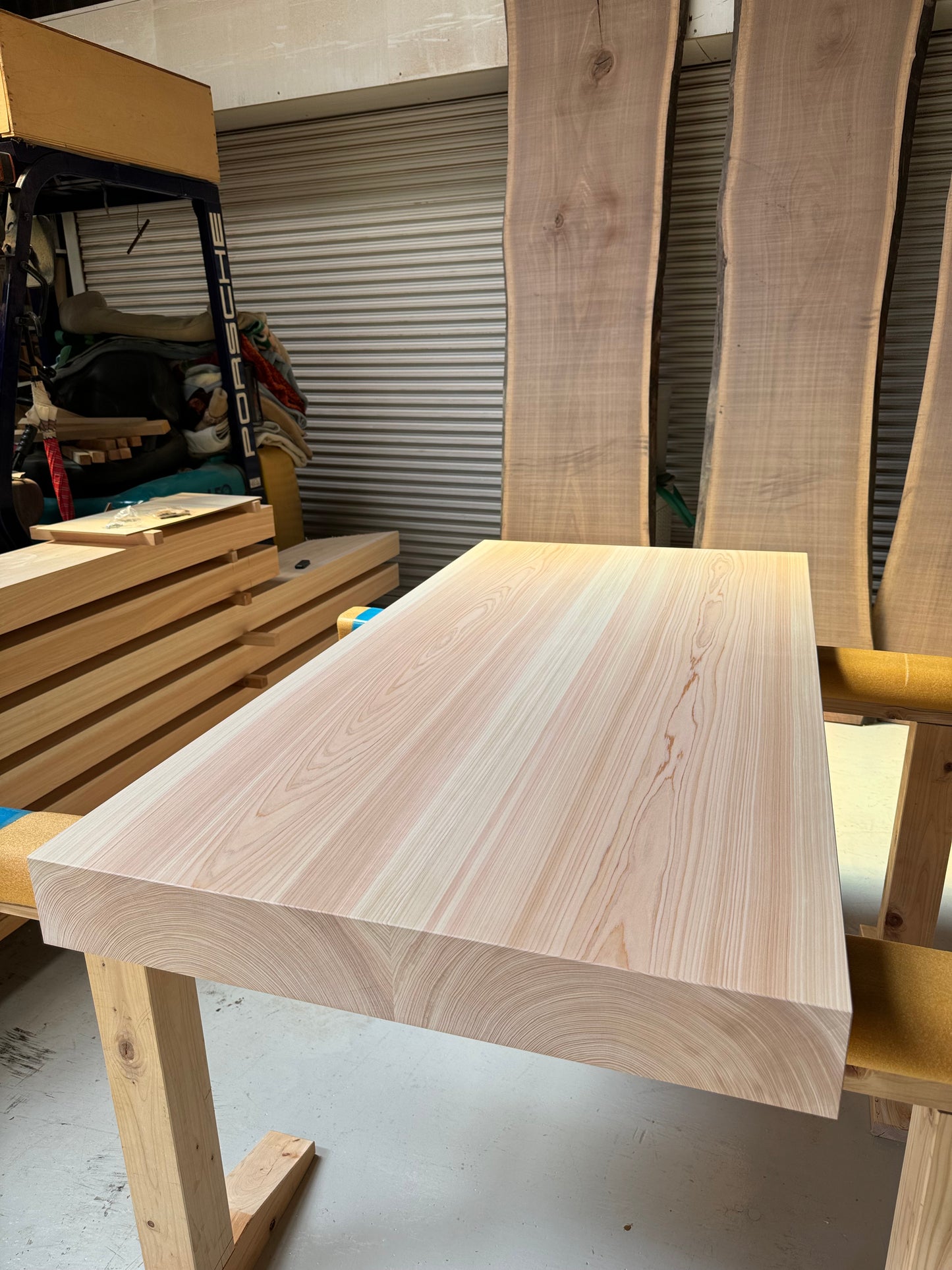 Hinoki solid wood table (custom order)