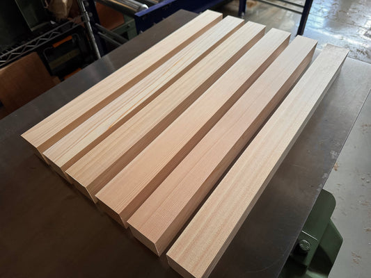 Reserved items HINOKI wood. 25mm x 38mm x 19mm 240 pieces,