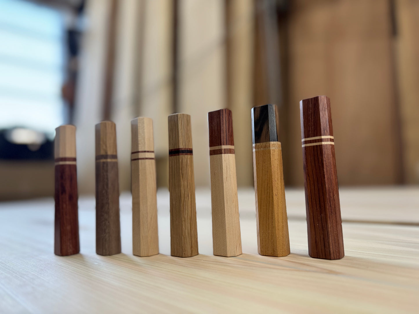 Hanabusa original Japanese Knife handles